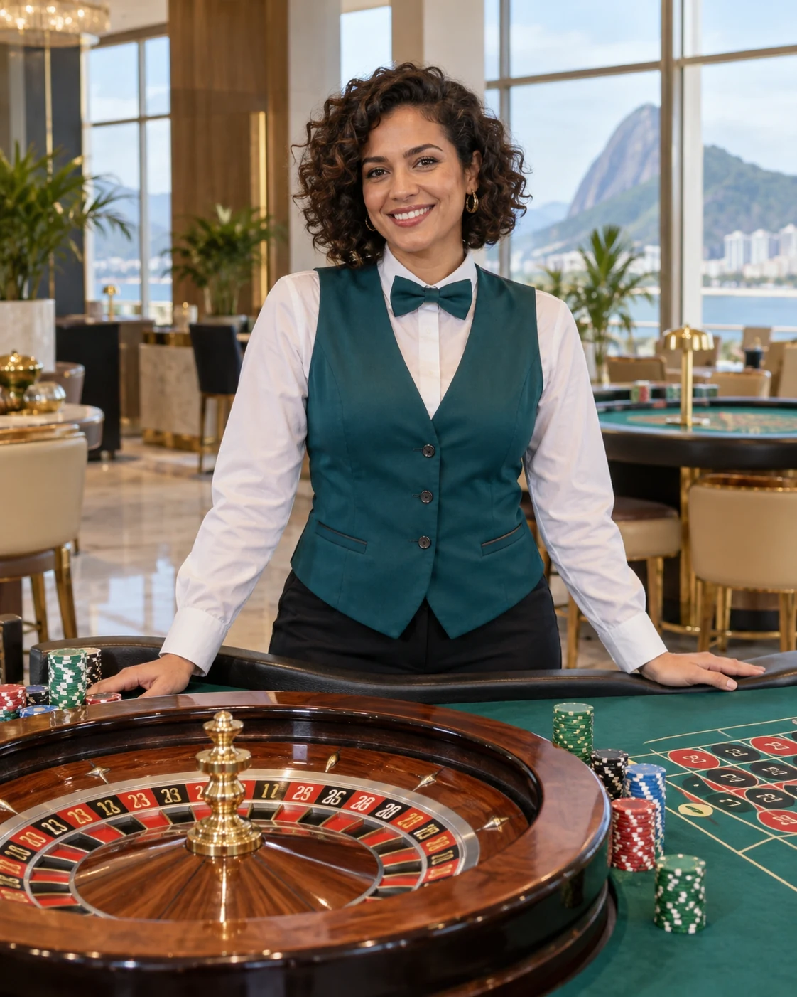 Cena ilustrativa com pessoa adulta fictícia no Brasil